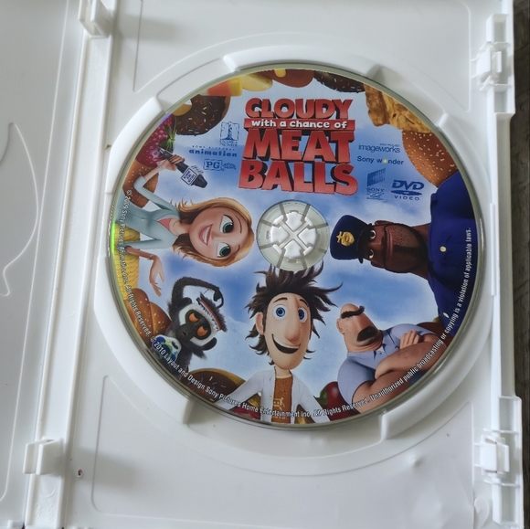 Cloudy with a Chance of Meatballs 1 & 2 DVD Set - Family Movie - Animated - Picture 6 of 9